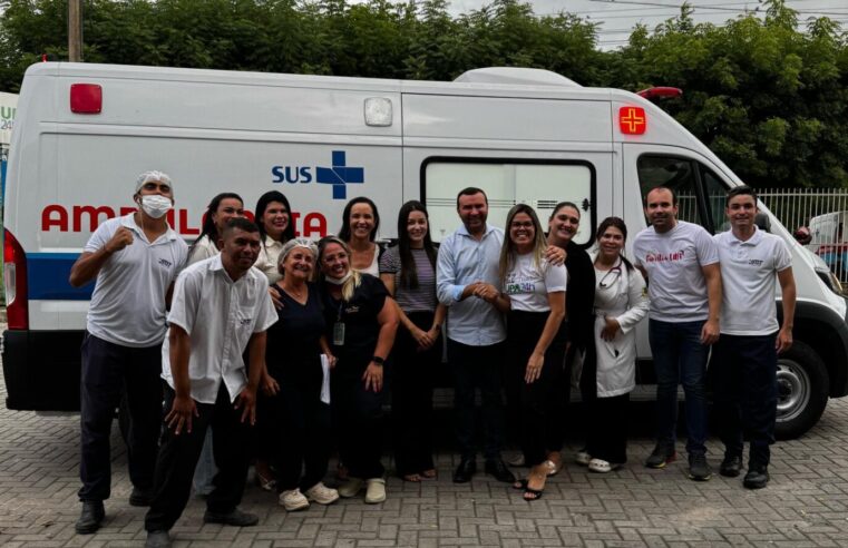 Prefeitura entrega à UPA de Macaíba a mais moderna ambulância de sua frota com suporte avançado